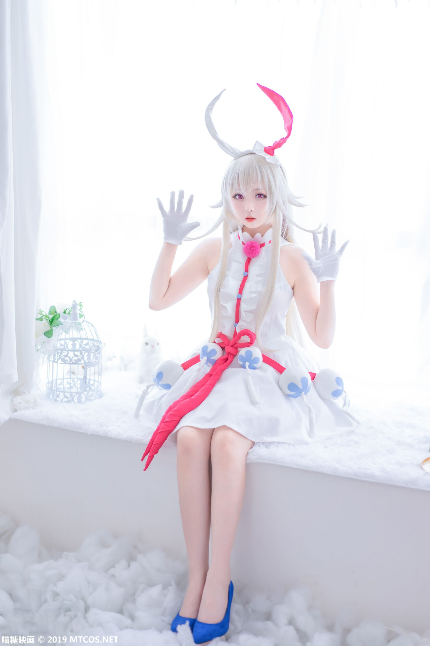 喵糖映画 VOL058 嶋葵 甜心小萝莉-御萝圈-南仁的后花园~