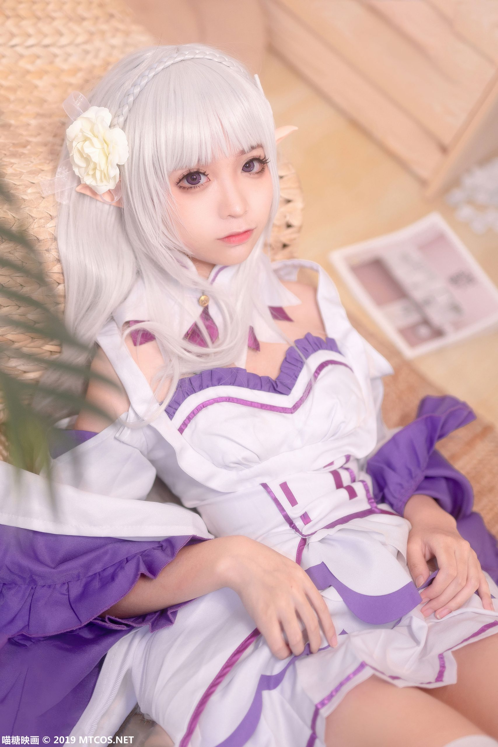 喵糖映画 VOL062 蠢沫沫 艾米莉亚-御萝圈-南仁的后花园~