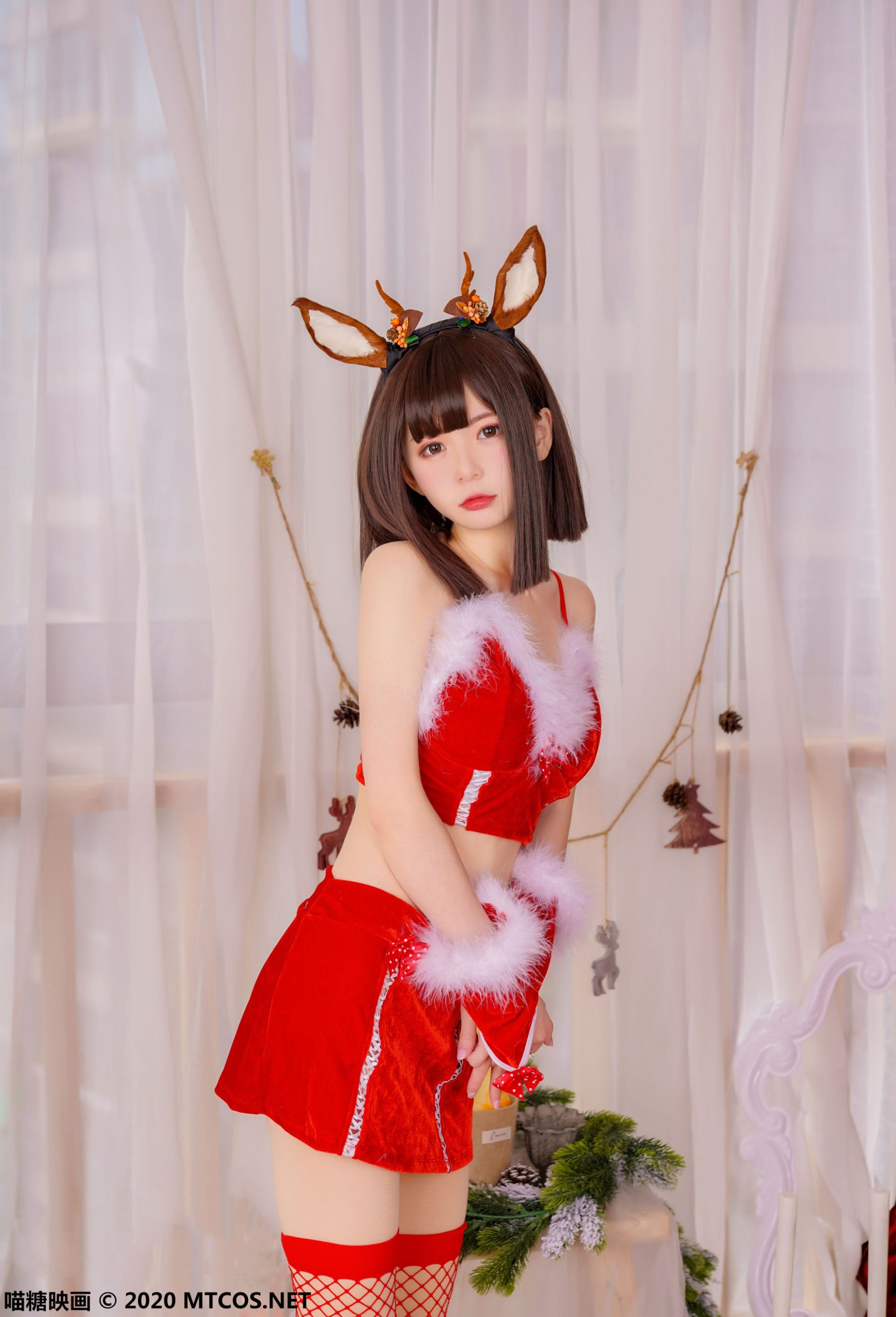 喵糖映画 VOL095 甜甜的小麋鹿-御萝圈-南仁的后花园~