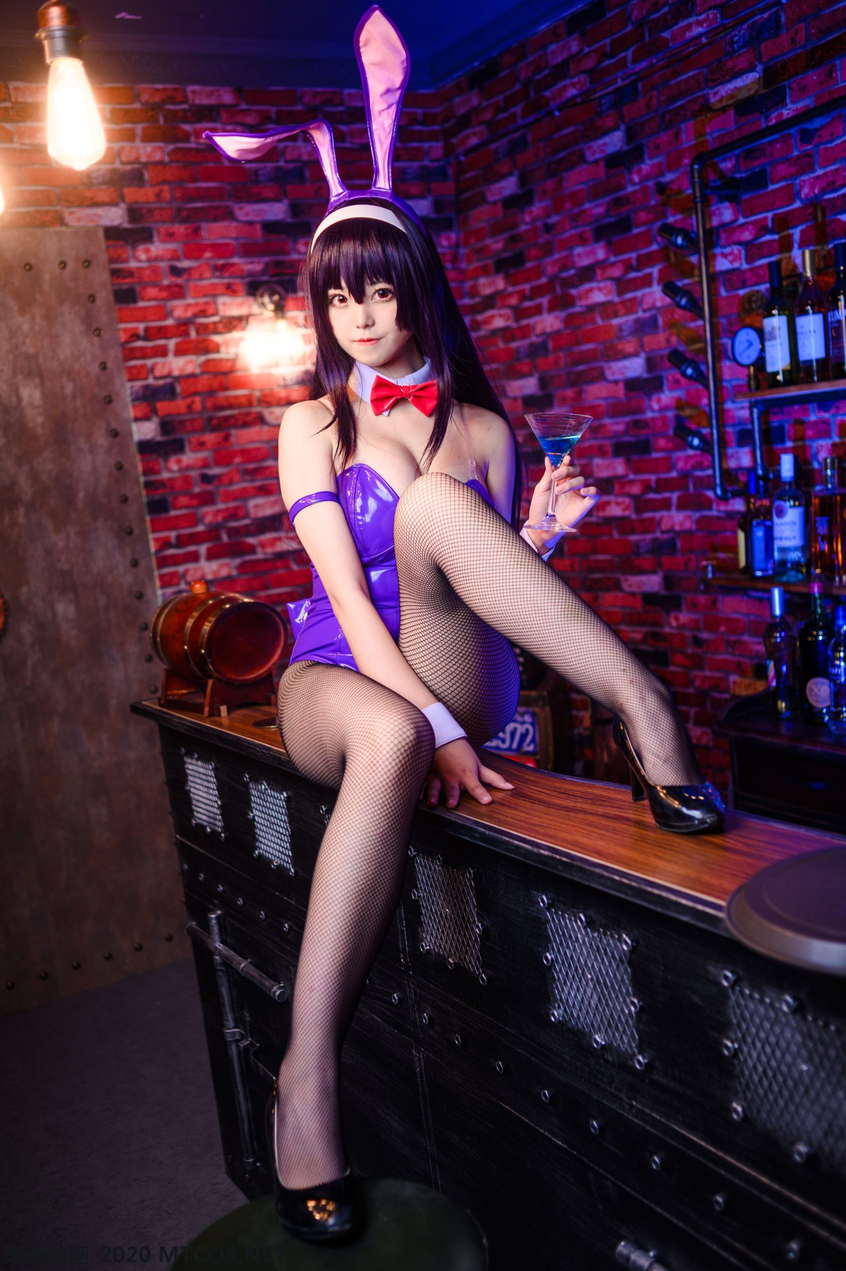 喵糖映画 VOL111 蜜汁猫裘 诗羽兔女郎 写真集-御萝圈-南仁的后花园~