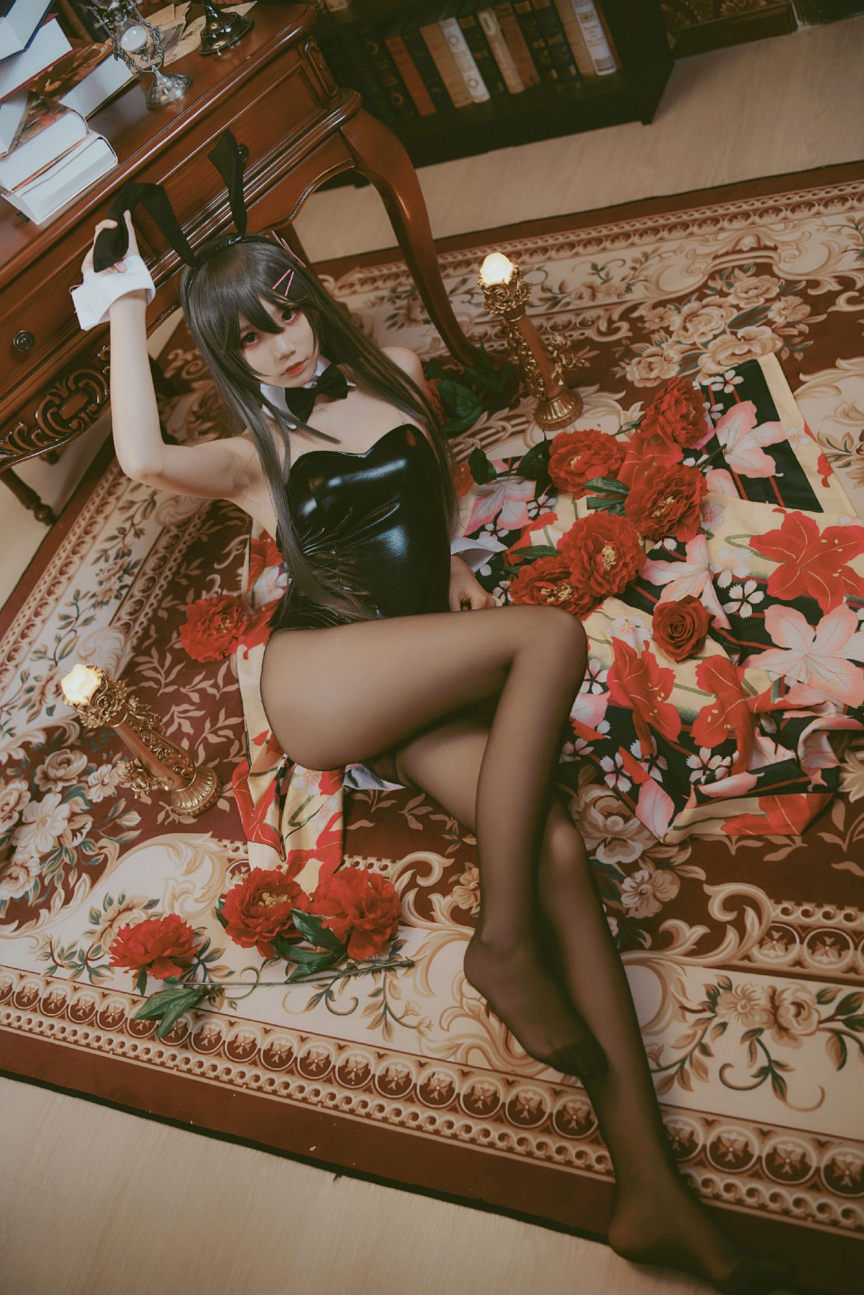 风之领域 NO151 五更百鬼 黑丝兔女郎-御萝圈-南仁的后花园~